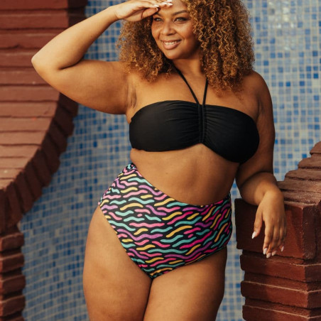 Conjunto bikini bandeau de Singular Swim.