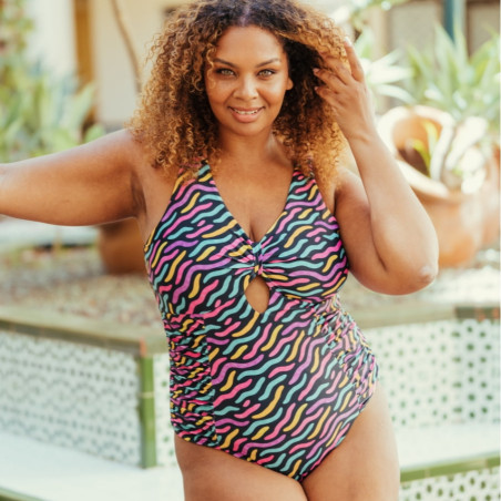 Wire-Free Shaping Swimsuit, Singular Swim.