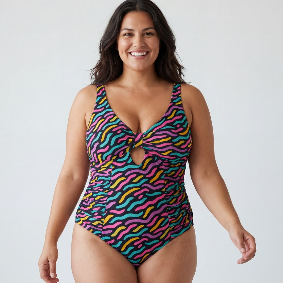 Wire-Free Shaping Swimsuit, Singular Swim.