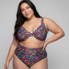 Reversible High-Waist Shaping Bikini Bottom, Singular Swim.