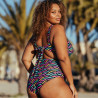 Conjunto bikini reductor estampado de singular swim. Conjunto bikini reductor estampado de singular swim.