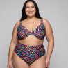 Conjunto bikini reductor estampado de singular swim. Conjunto bikini reductor estampado de singular swim.
