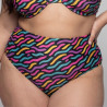 Reversible High-Waist Shaping Bikini Bottom, Singular Swim.