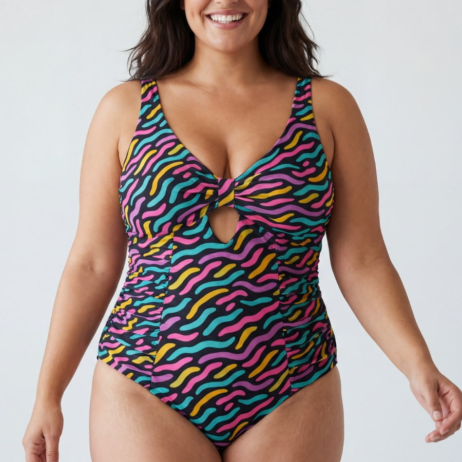 Wire-Free Shaping Swimsuit, Singular Swim.
