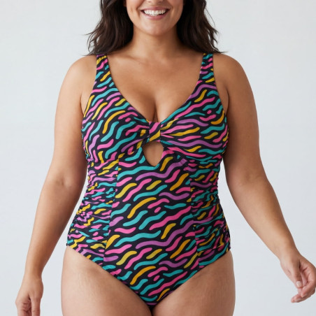 Wire-Free Shaping Swimsuit, Singular Swim.
