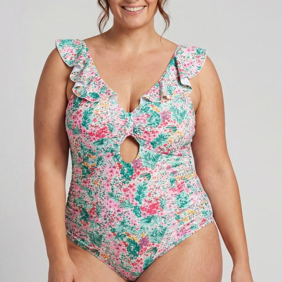 Swimsuit, non wired, non padded, singular swim.