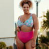 Braga bikini moldeadora talle alto y reversible, singular swim. Braga bikini moldeadora talle alto y reversible, singular swim.