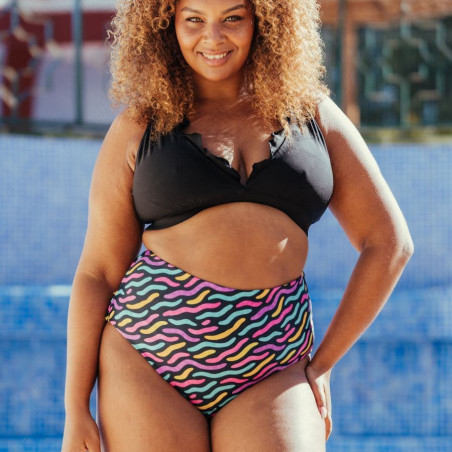 Bikini top, non wired, non padded, singular swim.