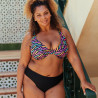 Braga bikini negra, corte clásico, singular swim. Braga bikini negra, corte clásico, singular swim.