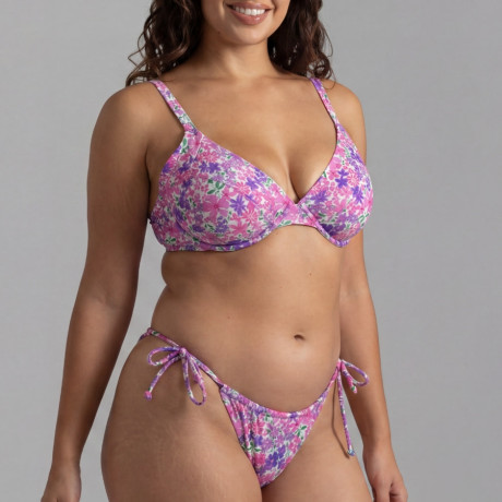 Floral print bikini set, it's paradise by Dorina.