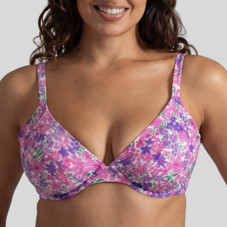Floral print bikini set, it's paradise by Dorina.