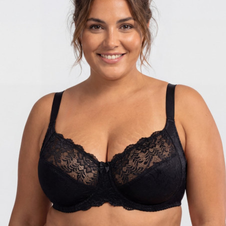 minimizer bra, underwired, non padded, philippa, dorina.