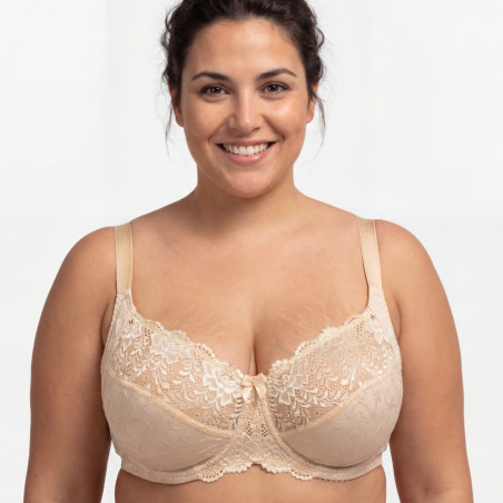 minimizer bra, underwired, non padded, philippa, dorina.
