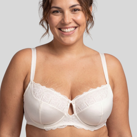 sujetador gran capacidad con aros, celine de dorina.