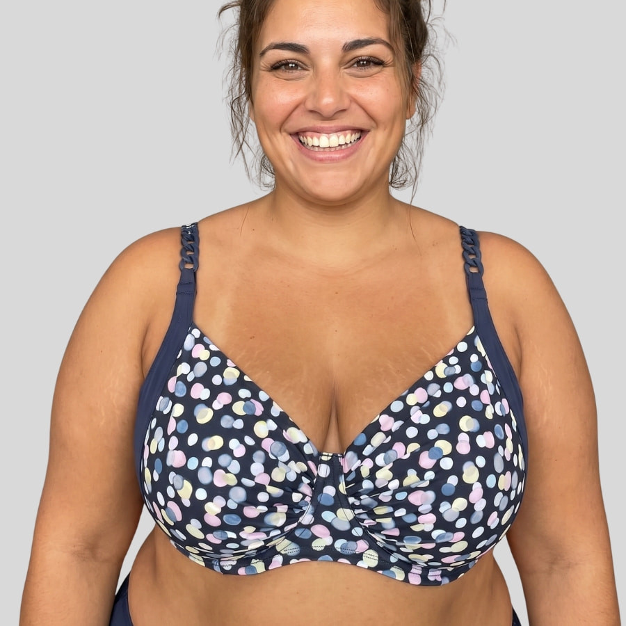Copa bikini capacidad estampada, mesola de dorina.