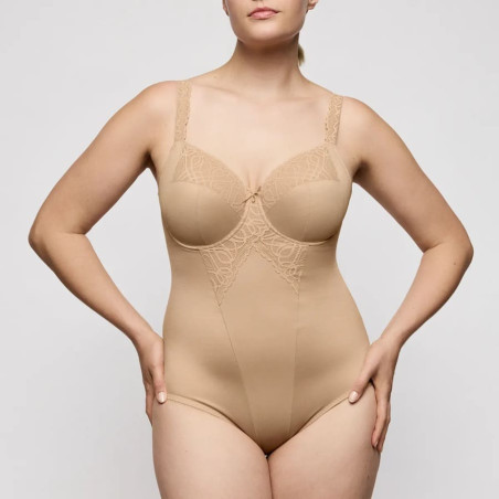 Control bodysuit, minimizer bra, underwired, non padded, salerno, primadonna.