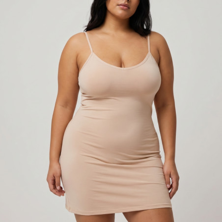 Microfibre Slip Dress to Prevent Transparency, ysabel mora.
