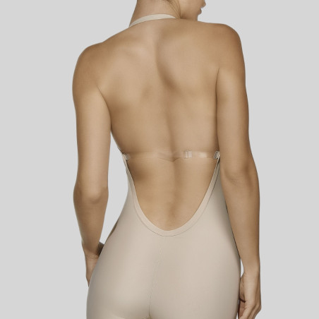 Nuria Backless Seamless Bodysuit, selene.