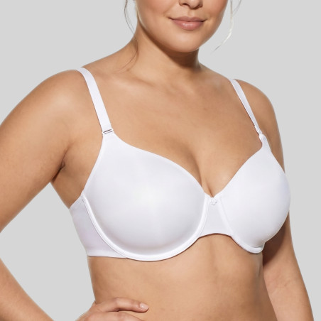 multiposition bra, underwired, padded, rosa, selene.