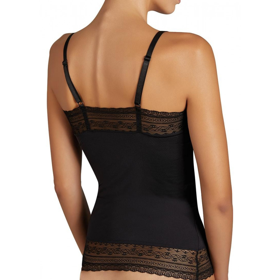 lace tank top, indoor/outdoor, ysabel mora.